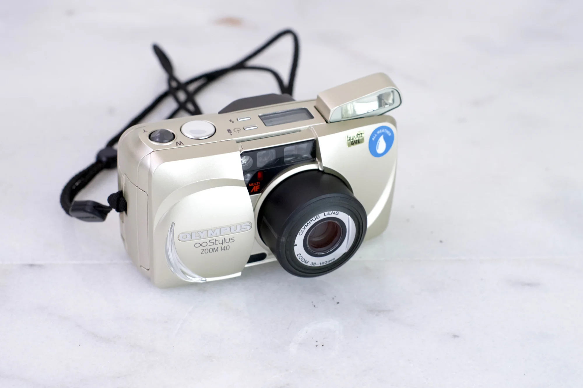Olympus Infinity Stylus Zoom 140 Point and Shoot 35mm Film Camera